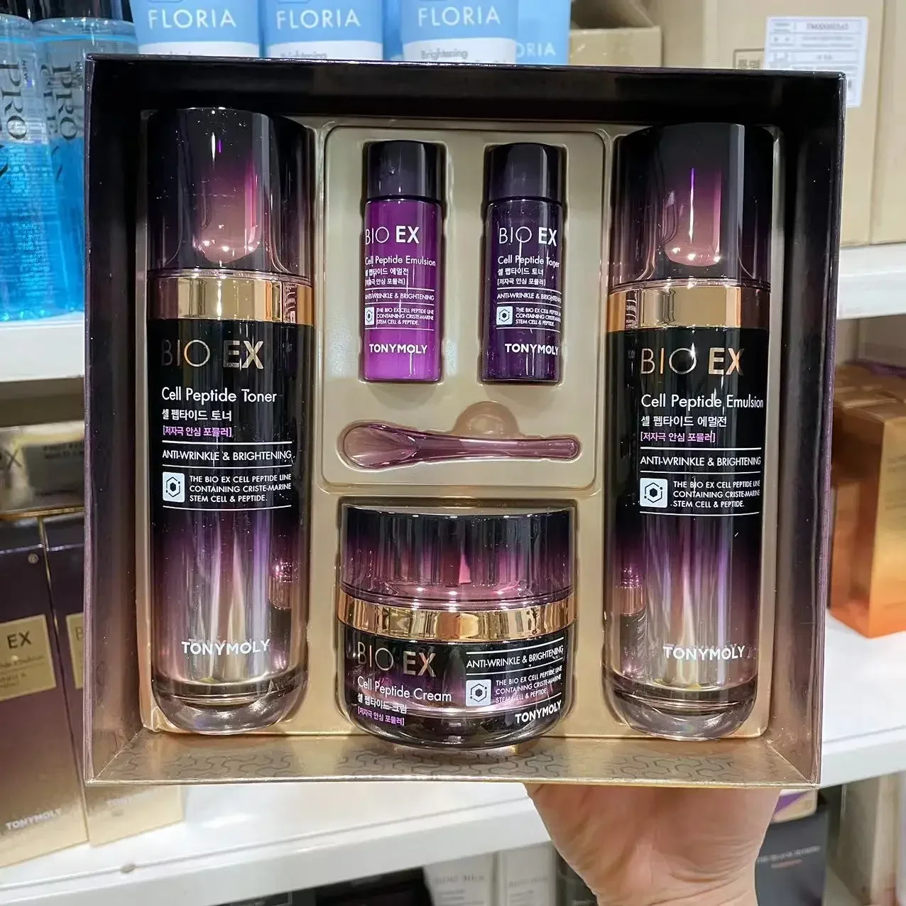 Original Tonymoly BIO EX เกาหล - Luxury Skincare Kit บทวิจารณ์และราคา