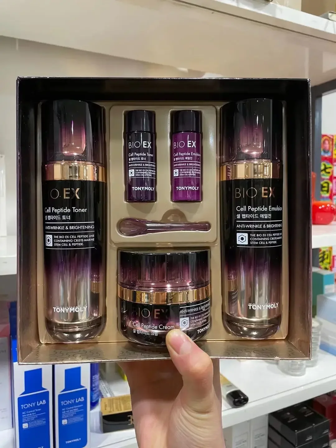 Original Tonymoly BIO EX เกาหล - Luxury Skincare Kit บทวิจารณ์และราคา