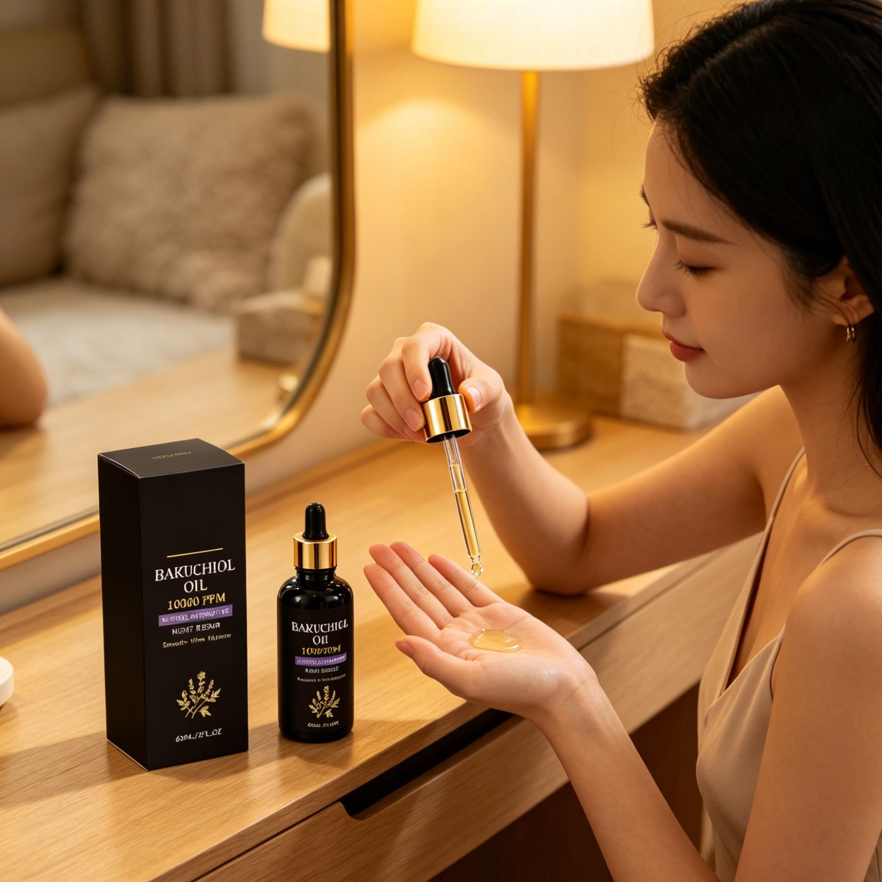 น้ำมันบาคูชิออล ลดเลือนริ้วรอย - Bakuchiol Night Oil บทวิจารณ์และราคา