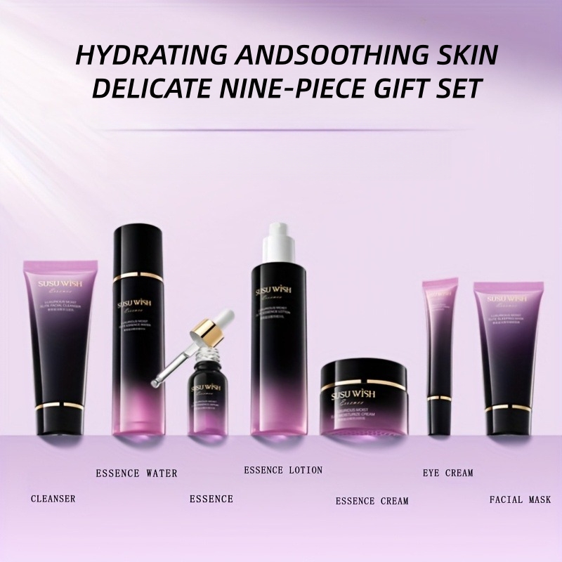 ชุดเอสเซนส์บำรุงผิว 9 ชิ้น หรู - Luxury Skincare Routine บทวิจารณ์และราคา