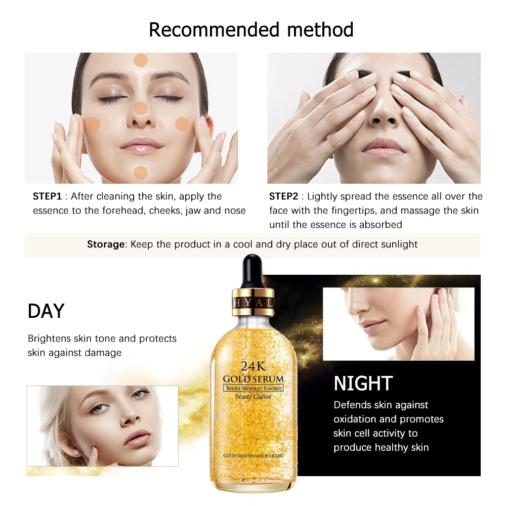 10 ชิ้น Skin Care ชุด 24 พันทอ - Luxury Skincare Kit บทวิจารณ์และราคา