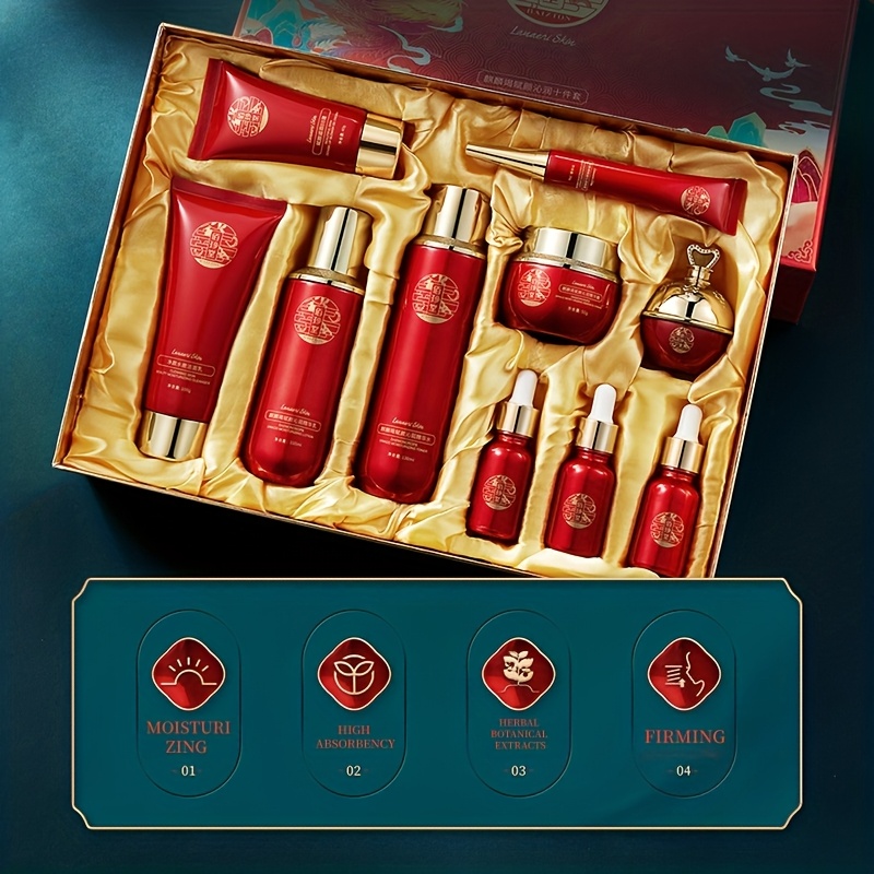 ชุดผลิตภัณฑ์บำรุงผิวหน้า Qilin - Luxury Skincare Kit บทวิจารณ์และราคา