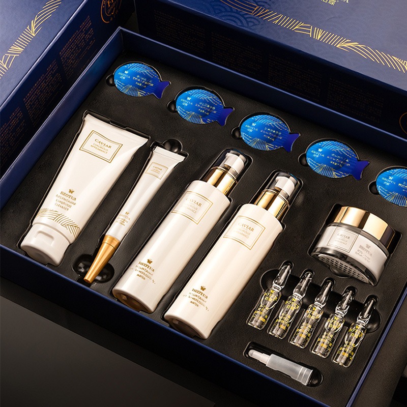 ชุดผลิตภัณฑ์บำรุงผิว Caviar Pr - Luxury Skincare Kit บทวิจารณ์และราคา